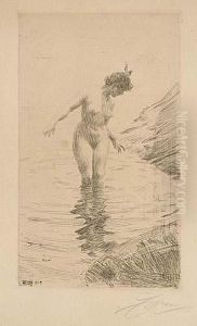 Cercles D'eau Ii by Anders Zorn