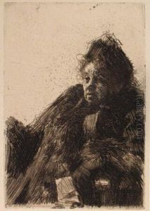 Mme. Simon Ii by Anders Zorn