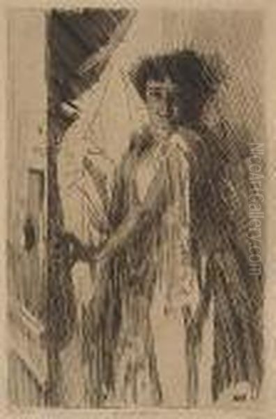 Two Etchings - view 1