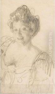 Portratt Av Emma (portrait Of Emma) by Anders Zorn