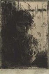 An Irish Girl (annie) by Anders Zorn