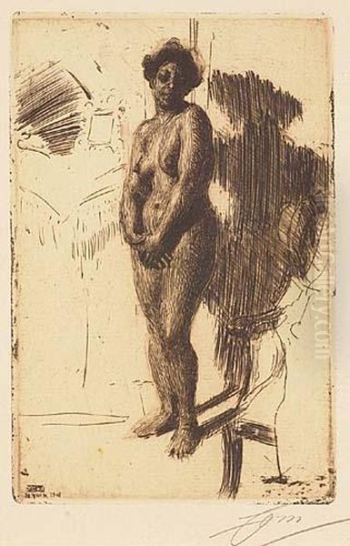 Standing Negress - view 1