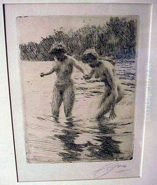 Two Bathers(a.237) - view 1