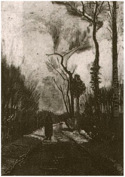 Lane In Autumn - view 1