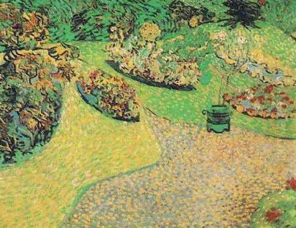 Garden In Auvers - view 1