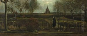 The Parsonage Garden At Nuenen by Vincent Van Gogh