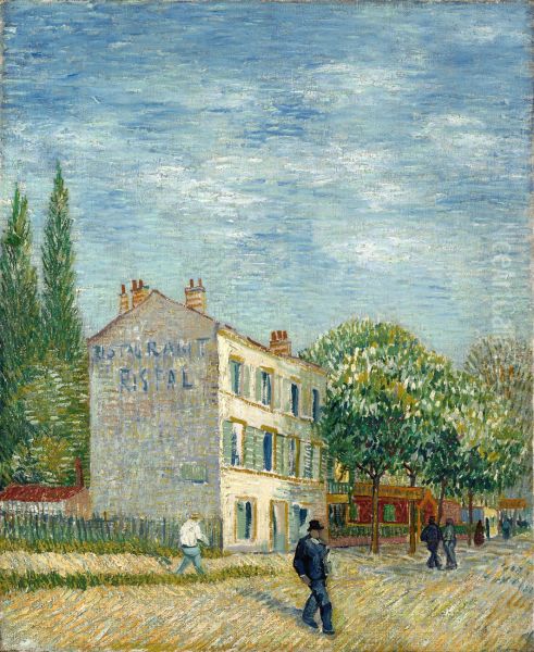 Road At Saint Remy With Female Figure A - view 1