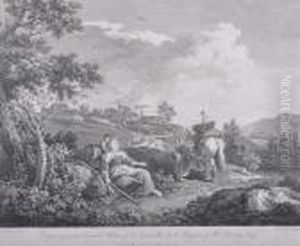 Landscape by Francesco Zuccarelli