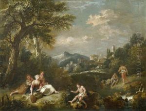 Pair Of Works: Mediterranean Landscapes With
Herdsmen Pair Of Works: Mediterranean Landscapes With
Herdsmen