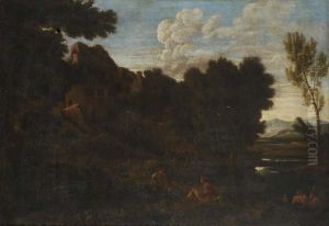 Paesaggio Con Pastori by Francesco Zuccarelli