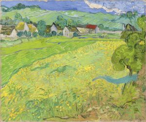 View Of Vessenots Near Auvers by Vincent Van Gogh