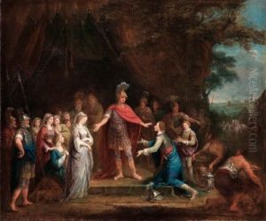Scipione Concede La Sposa Ad Aluccio by Francesco Zuccarelli