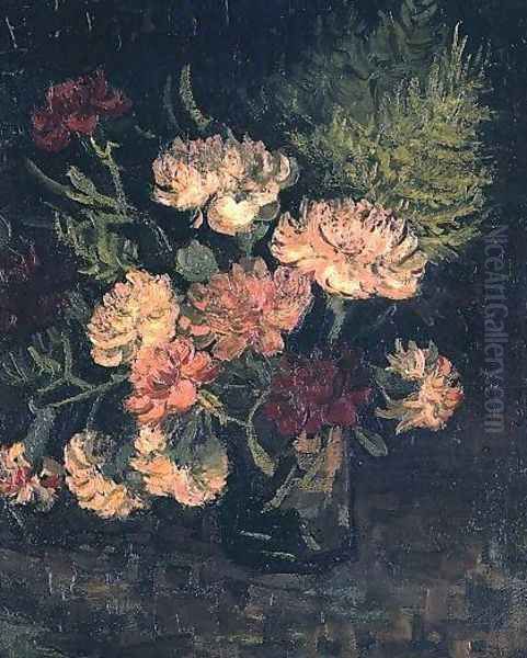 Vase With Carnations III - view 1
