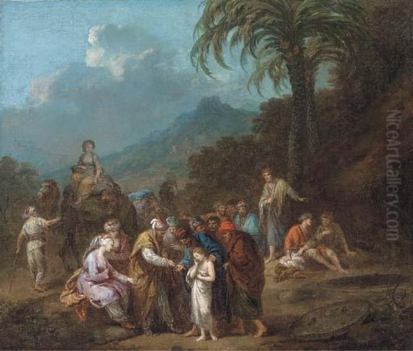 Joseph Sold Into Slavery To The Ishmaelites - view 1