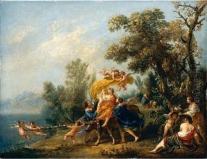 The Rape Of Europa by Francesco Zuccarelli