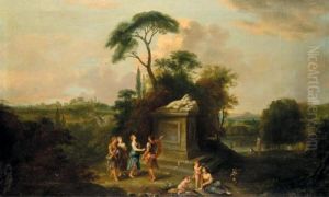 An Arcadian Landscape by Francesco Zuccarelli
