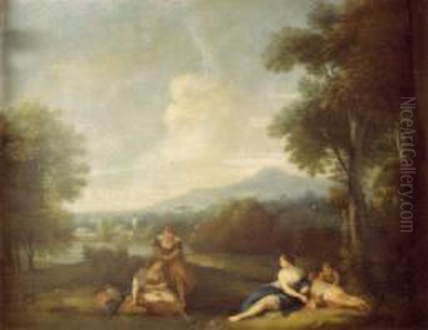 "scena Bucolica In Un Paesaggio" - view 1