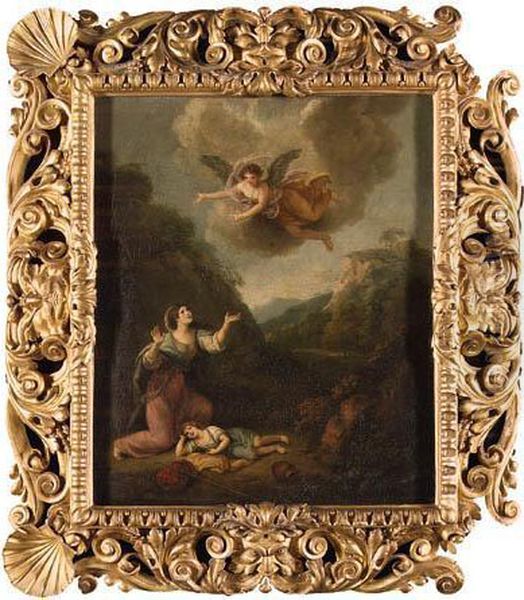 The Angel Appearing To Hagar And Ishmael - view 1