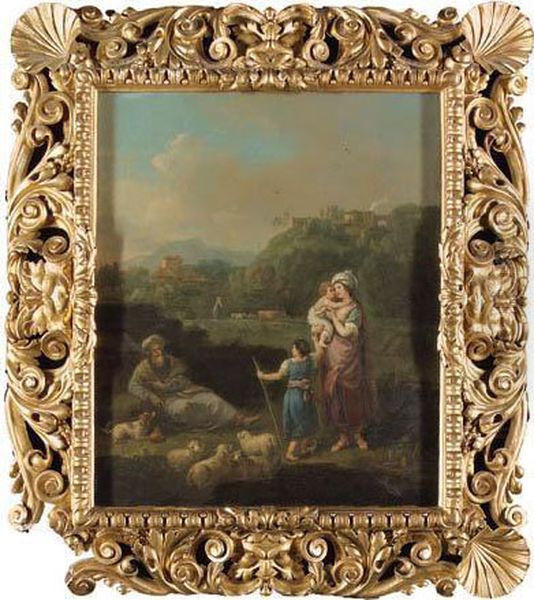 Ishmael Mocking Isaac - view 1