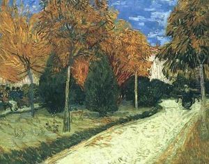The Public Park At Arles by Vincent Van Gogh