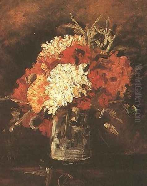 Vase With Carnations II - view 1