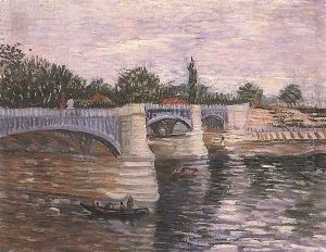 The Seine With The Pont De La Grande Jette
