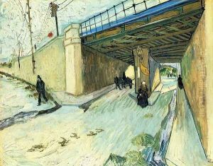 The Railway Bridge Over Avenue Montmajour Arles