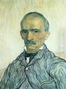 Portrait Of Trabuc An Attendant At Saint Paul Hospital