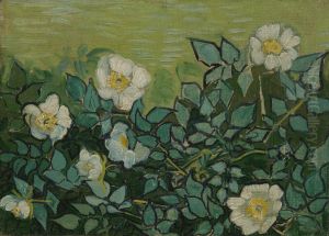 Wild Roses by Vincent Van Gogh