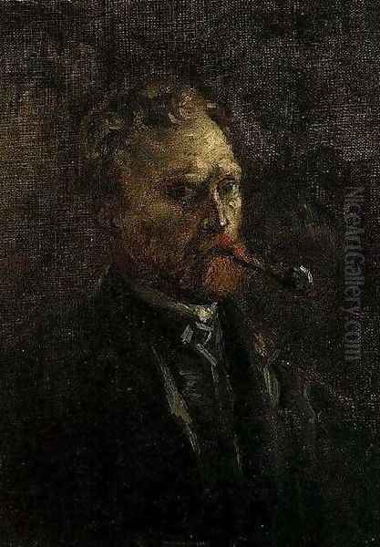 Self Portrait With Pipe II - view 1