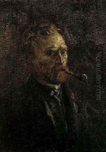 Self Portrait With Pipe II