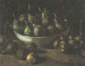 Still Life With An Earthen Bowl And Pears