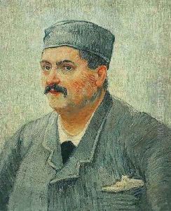 Portrait Of A Man With A Skull Cap