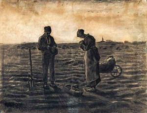 The Evening Prayer (after Millet)