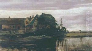 Water Mill At Gennep II by Vincent Van Gogh