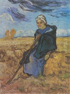 Shepherdess The (after Millet)