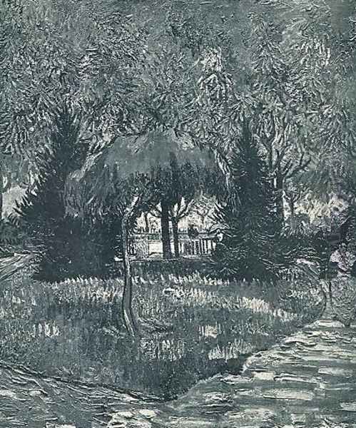 The Park At Arles With The Entrance Seen Through The Trees - view 1