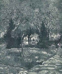 The Park At Arles With The Entrance Seen Through The Trees