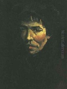 Head Of A Peasant Woman With Dark Cap VI
