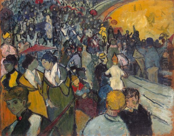 Spectators In The Arena At Arles - view 1