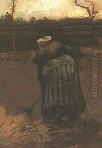 Peasant Woman Digging IV