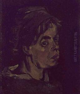 Head Of A Woman I by Vincent Van Gogh