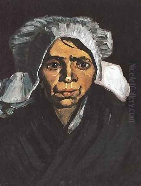 Head Of A Peasant Woman With White Cap I - view 1