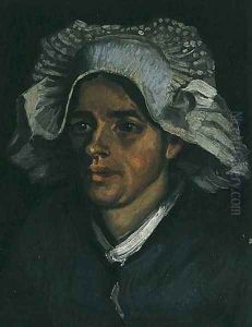 Head Of A Peasant Woman With White Cap II