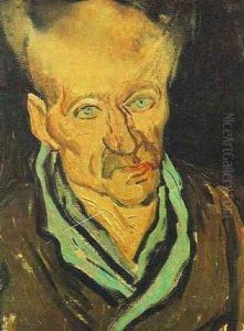 Portrait Of A Patient In Saint Paul Hospital by Vincent Van Gogh