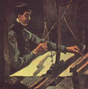 Weaver Facing Right (Half Figure)