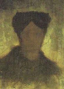 Head Of A Woman II by Vincent Van Gogh