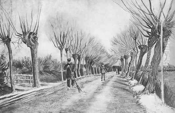 Snow Scene at Etten - view 1