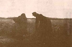 Two Peasant Women Digging