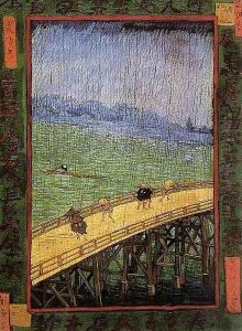 Bridge in the Rain by Vincent Van Gogh